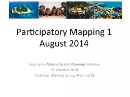 Participatory  Mapping 1