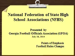 National Federation of State High School Associations (NFHS)