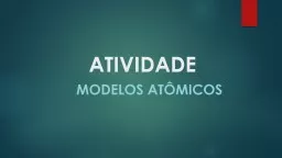 ATIVIDADE