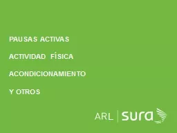 PAUSAS ACTIVAS ACTIVIDAD