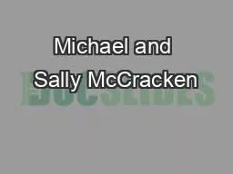 Michael and Sally McCracken