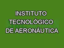 INSTITUTO TECNOLÓGICO DE AERONÁUTICA