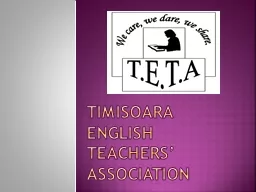 timisoara English teachers’ association