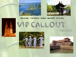 VIP  Callout Fall 2011 Vietnamese International Student Association at Purdue