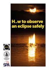 SOLAR ECLIPSE  MARCH  How to observe an eclipse safely