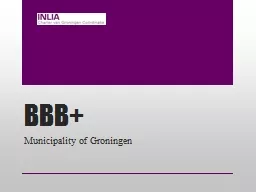 BBB+ Municipality  of Groningen