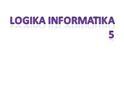 Logika informatika