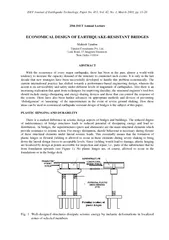 ISET Journal of Earthquake Technology Paper No