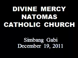 DIVINE MERCY NATOMAS CATHOLIC CHURCH