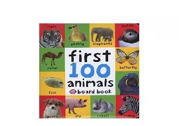 EPUB FREE  First 100 Animals First 100 Soft to Touch Board Books Cover May Vary