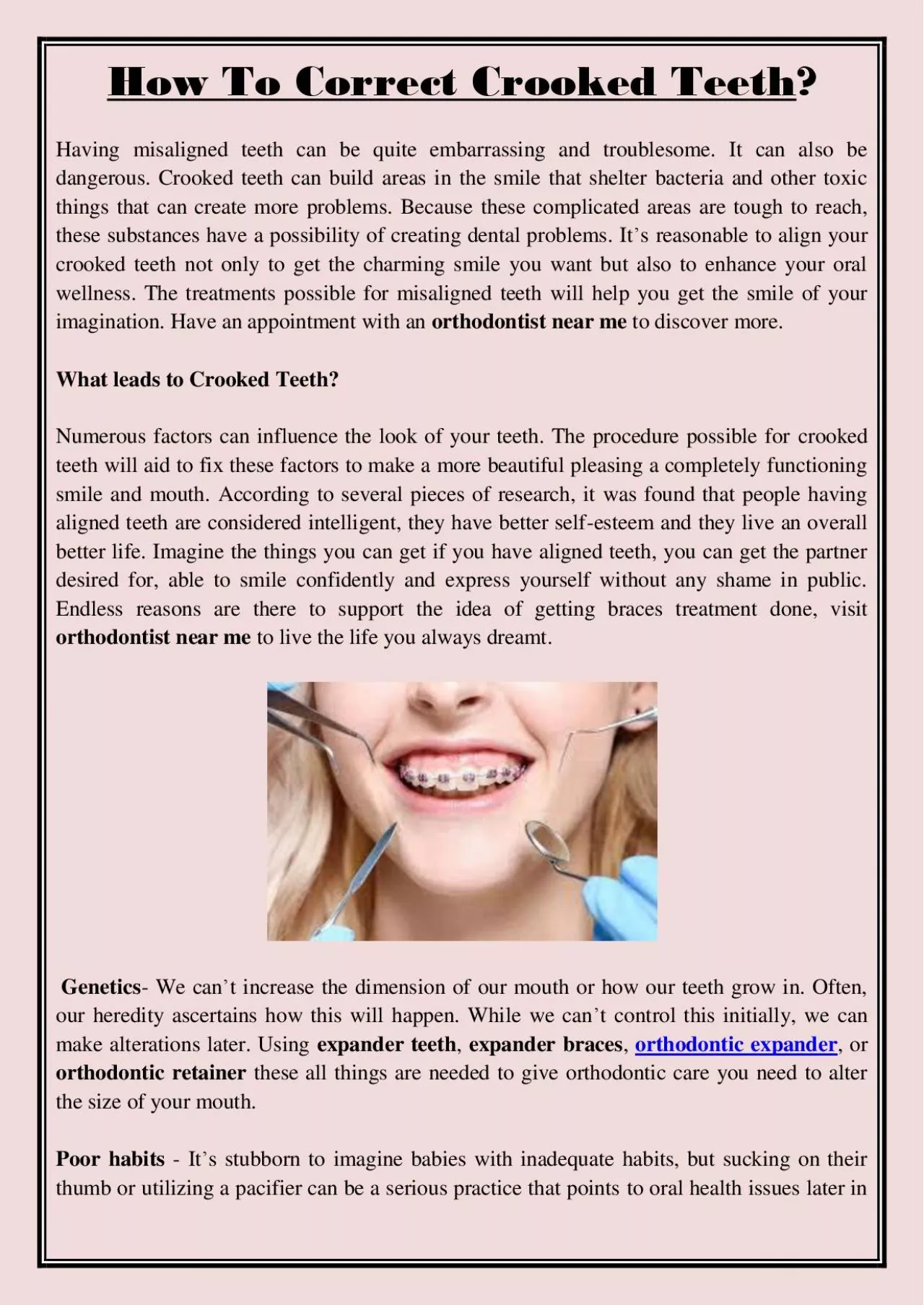 PDF-How To Correct Crooked Teeth?