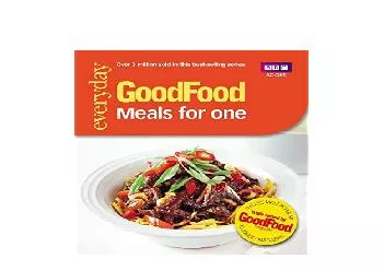 EPUB FREE  Good Food Meals for One Tripletested recipes Everyday Goodfood