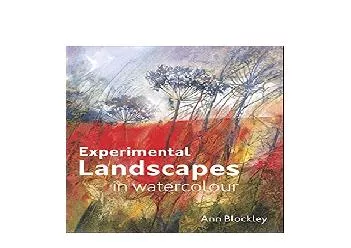 EPUB FREE  Experimental Landscapes in Watercolour