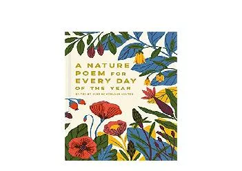 EPUB FREE  A Nature Poem for Every Day of the Year