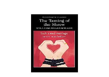 EPUB FREE  The Taming of the Shrew Wordsworth Classics