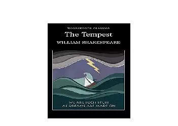 EPUB FREE  The Tempest Wordsworth Classics
