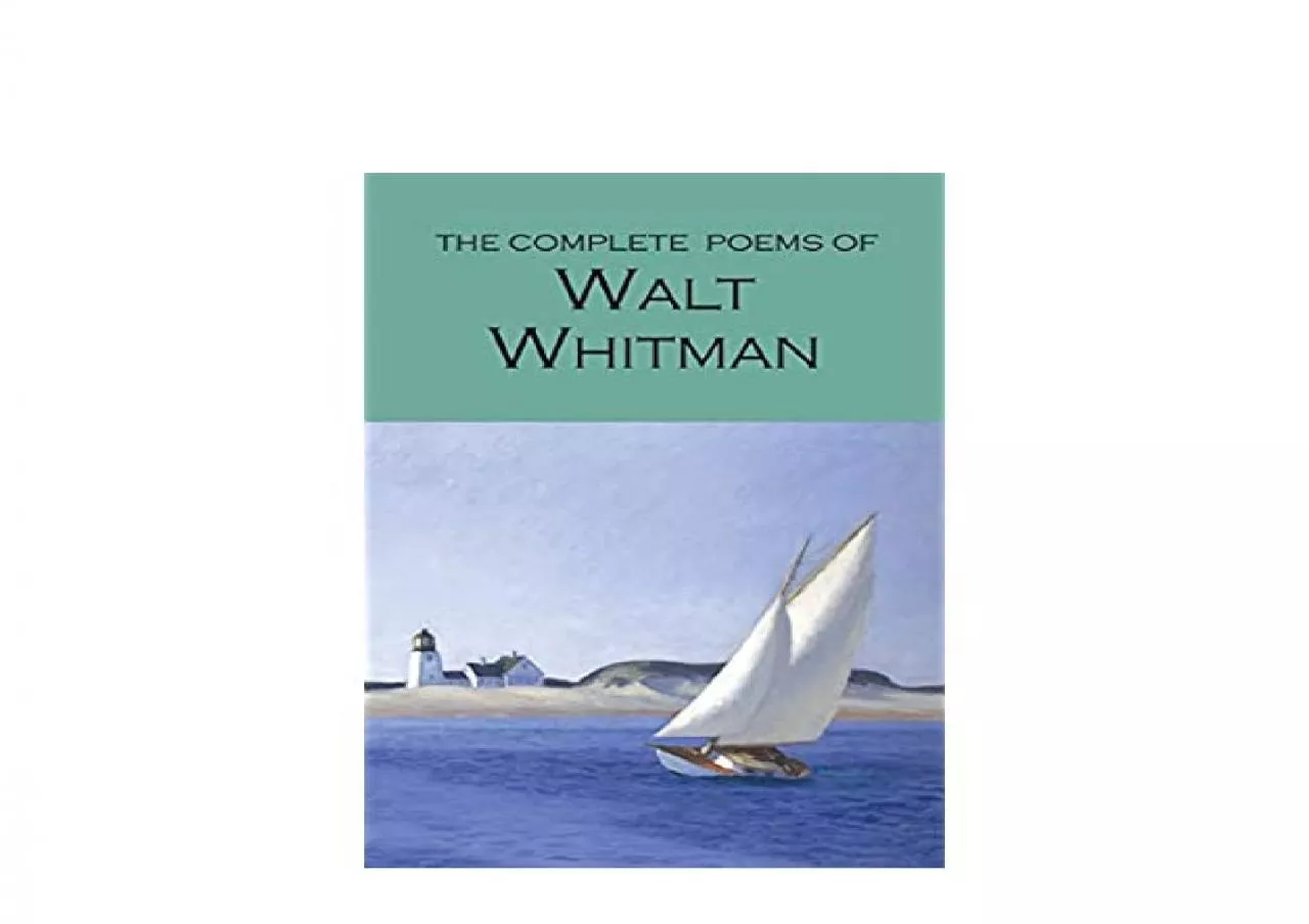 PDF-EPUB FREE The Complete Poems of Walt Whitman Wordsworth Poetry Library