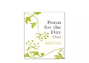 EPUB FREE  Poem for the Day One