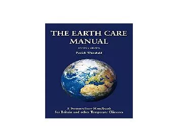 EPUB FREE  The Earth Care Manual A Permaculture Handbook for Britain and Other Temperate Climates