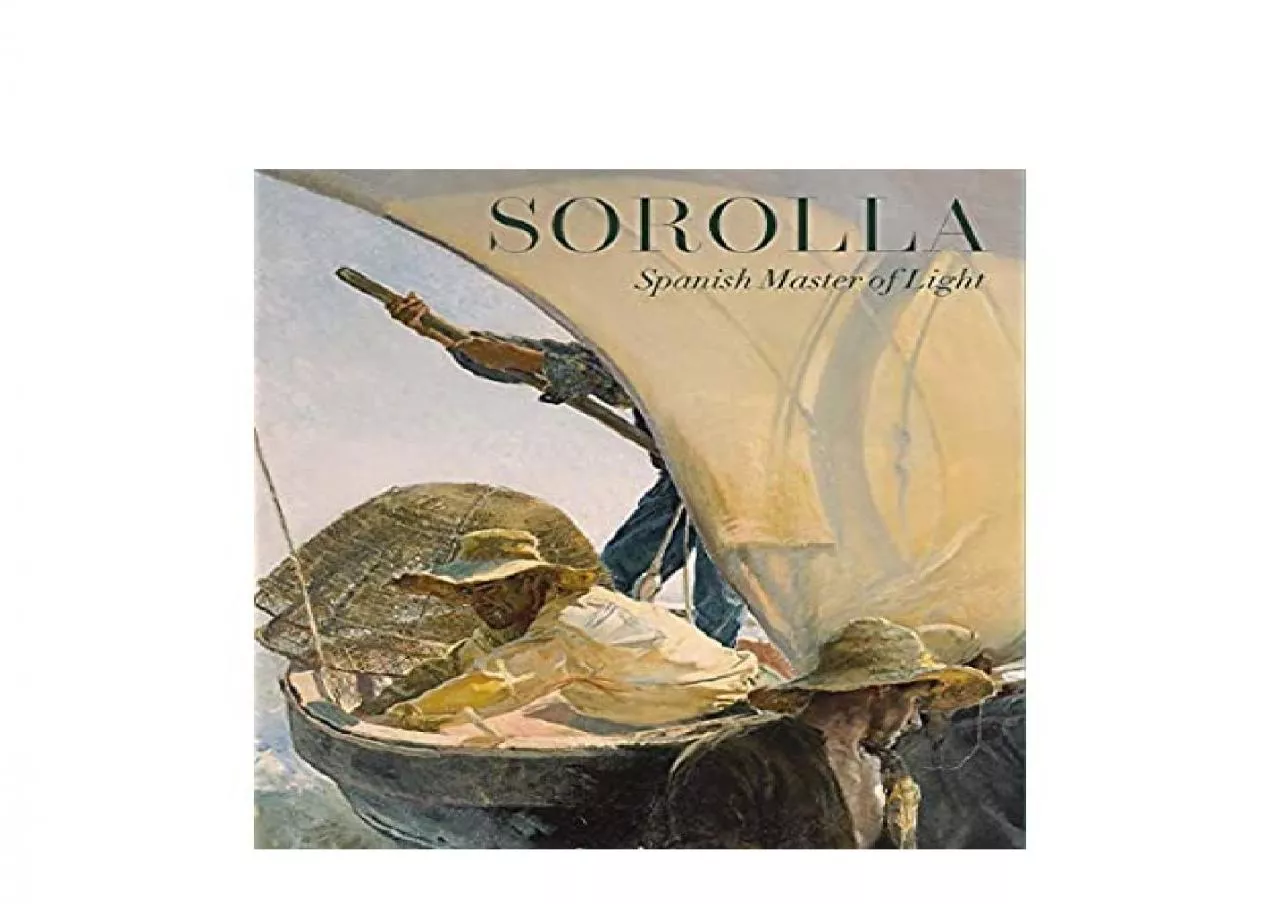 PDF-EPUB FREE Sorolla Spanish Master of Light