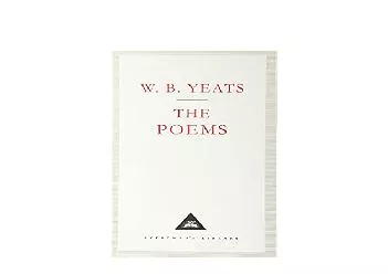 EPUB FREE  W B Yeats The Poems