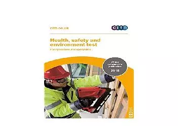 EPUB FREE  Health safety and environment test for operatives and specialists 2018 GT10018