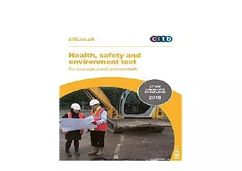 EPUB FREE  Health safety and environment test for managers and professionals 2018 GT20018 DVD