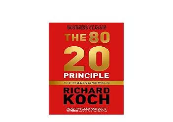 EPUB FREE  The 8020 Principle The Secret of Achieving More with Less Updated 20th anniversary edition of the productivity and business classic
