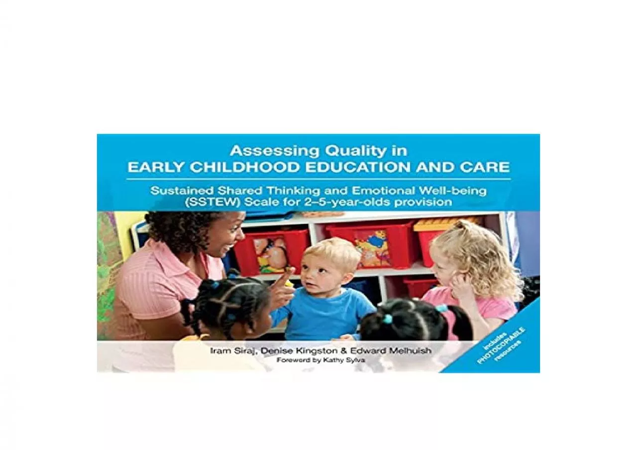 PDF-EPUB FREE Assessing Quality in Early Childhood Education and Care Sustained Shared Thinking