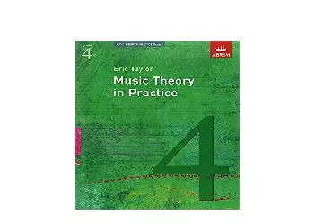 EPUB FREE  Music Theory in Practice Grade 4 Music Theory in Practice ABRSM