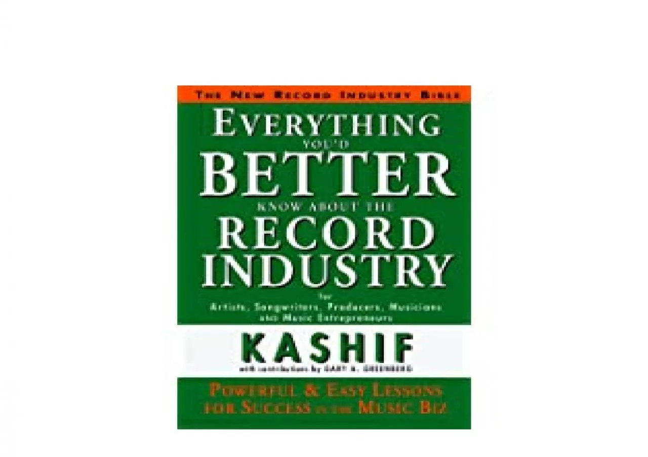 PDF-EPUB FREE Everything Youd Better Know About the Record Industry