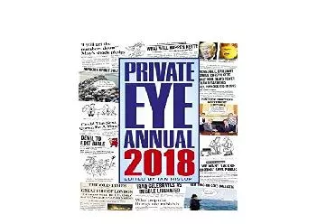 EPUB FREE  Private Eye Annual 2018 Annuals 2018