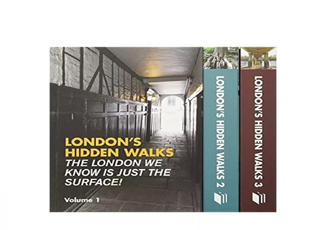 PDF-EPUB FREE Londons Hidden Walks Volumes 13