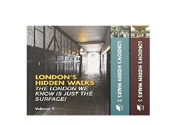 EPUB FREE  Londons Hidden Walks Volumes 13