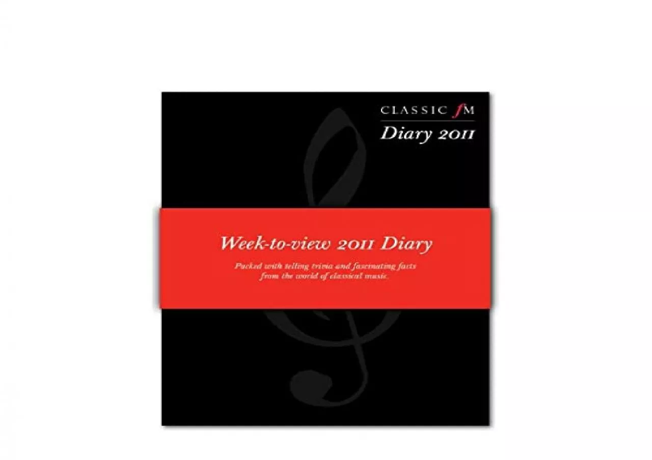 PDF-EPUB FREE Classic FM Diary 2011