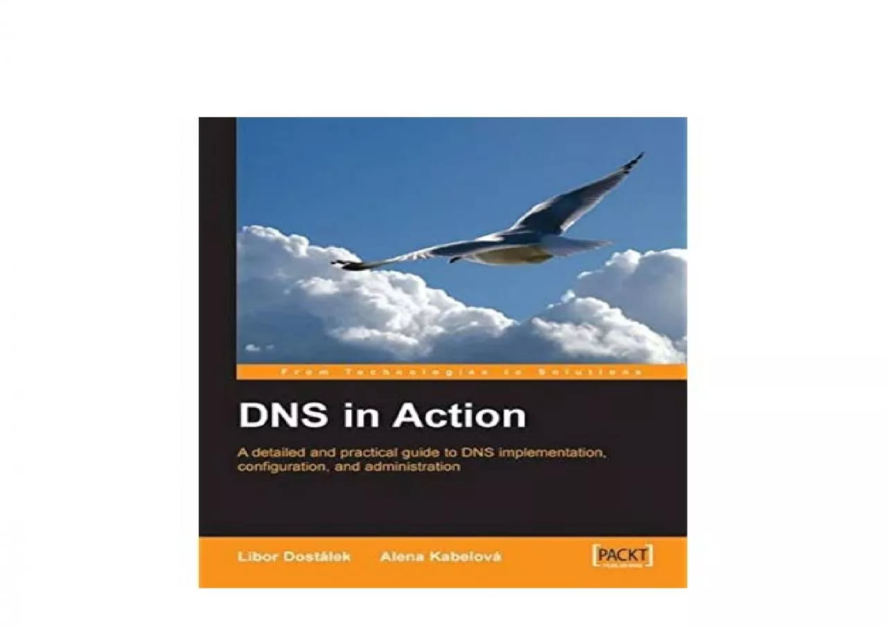 PDF-EPUB FREE DNS in Action A detailed and practical guide to DNS implementation configuration