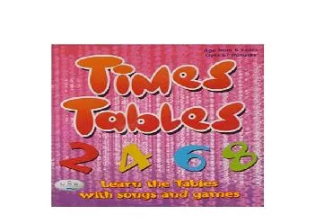 EPUB FREE  Times Tables CD Learn the Tables with Songs and Games