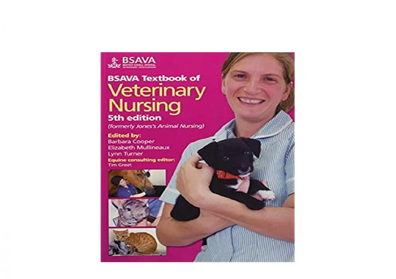 PDF-EPUB FREE BSAVA Textbook of Veterinary Nursing BSAVA British Small Animal Veterinary