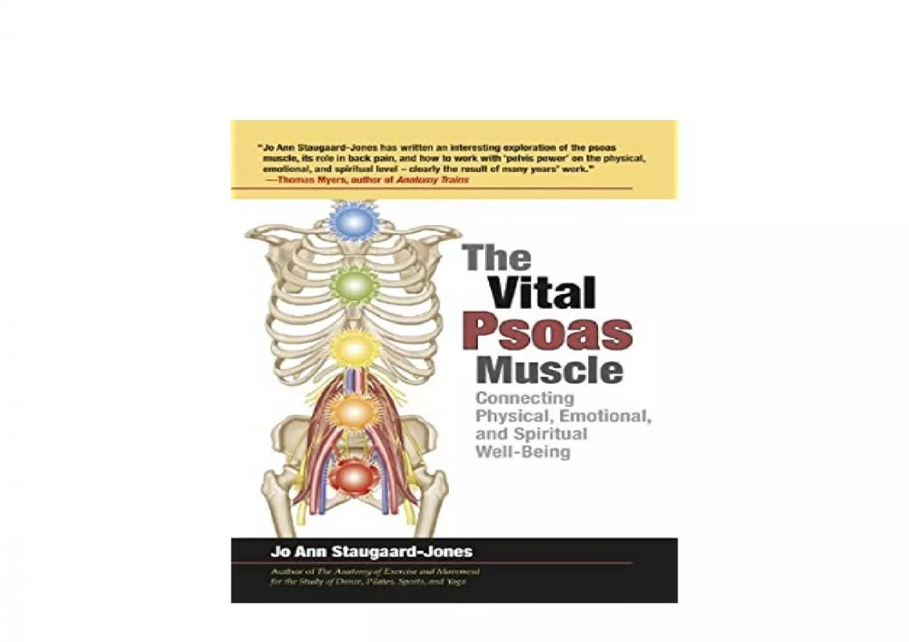 PDF-EPUB FREE The Vital Psoas Muscle Connecting Physical Emotional and Spiritual WellBeing