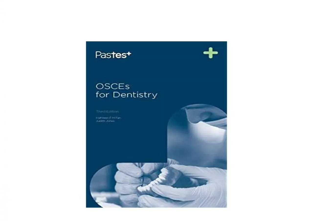 PDF-EPUB FREE OSCEs for Dentistry Third Edition