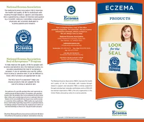 PRODUCTS The National Eczema Association NEA improves