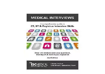 EPUB FREE  Medical Interviews 2nd Edition A comprehensive guide to CT ST  Registrar Interview Skills  Over 120 medical interview questions techniques and NHS topics explained