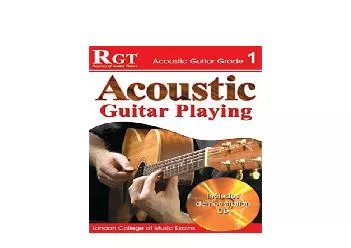 EPUB FREE  ACOUSTIC GUITAR PLAY  GRADE 1 RGT Guitar Lessons