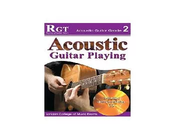 EPUB FREE  ACOUSTIC GUITAR PLAY  GRADE 2 RGT Guitar Lessons