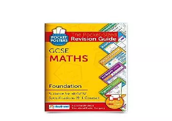 EPUB FREE  GCSE Maths Foundation  Pocket Posters The PocketSized Maths Revision Guide  91 GCSE Specification  Includes FREE digital edition available for computers smart phones