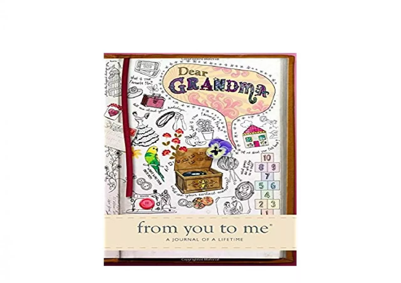 PDF-EPUB FREE Dear Grandma from you to me Memory Journal capturing your grandmothers own