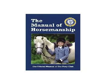 EPUB FREE  The Manual of Horsemanship