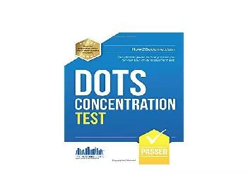 EPUB FREE  Dots Concentration Tests The ultimate guide to help prepare you for your train driver assessment test 1 Testing Series