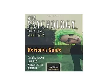 EPUB FREE  AQA Psychology for A Level Year 1  AS  Revision Guide