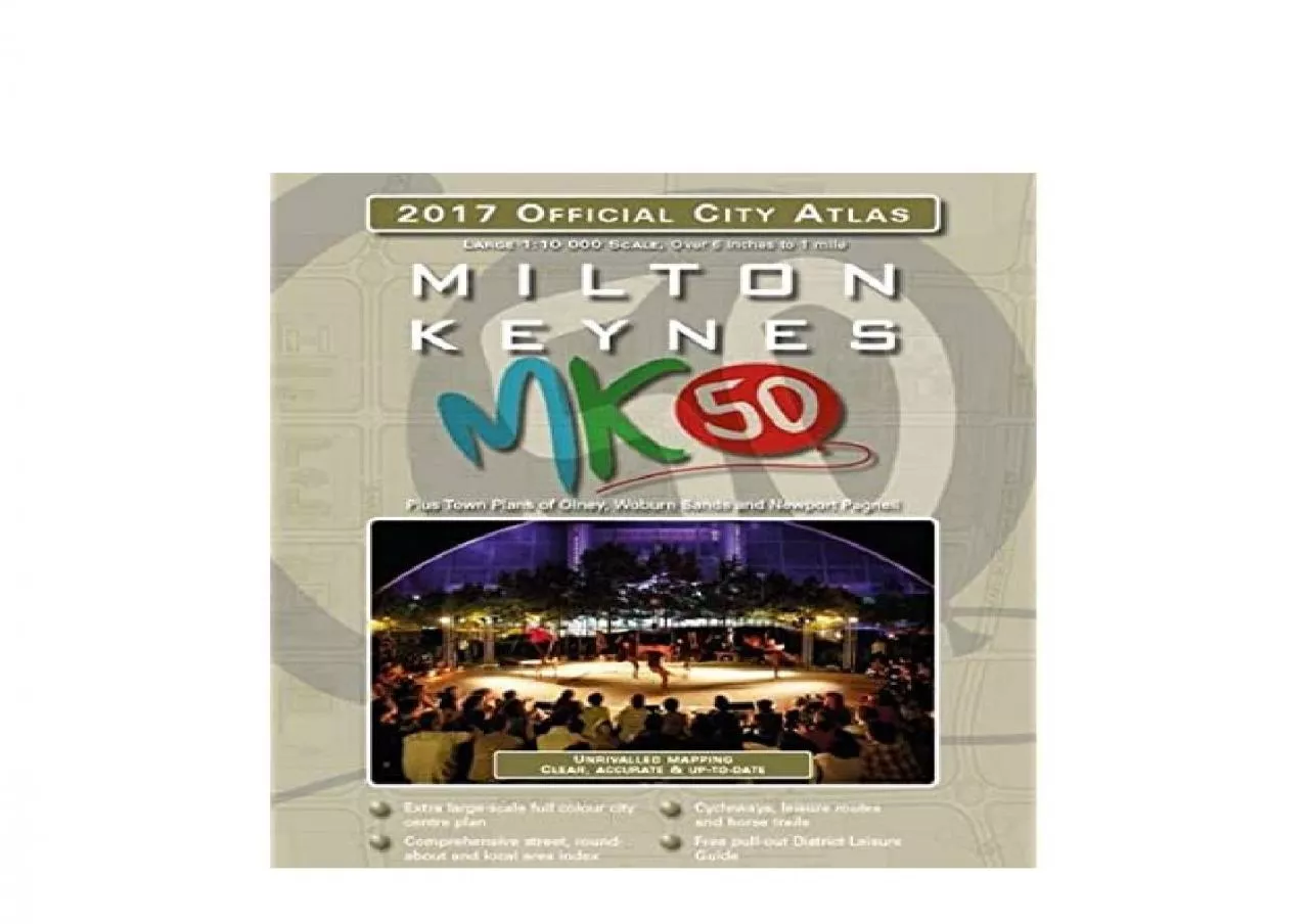 PDF-EPUB FREE Milton Keynes 2017 Official City Atlas